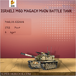 PANLOSBRICK 632004 Israeli M60 Magach Main Battle Tank
