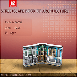 REOBRIX 66032 Streetscape Book of Architecture
