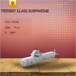 MOC Factory 52053 Trident Class Submarine