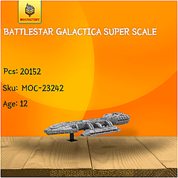 MOC Factory 23242 Battlestar Galactica Super Scale