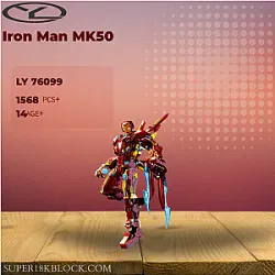 LY 76099 Iron Man MK50