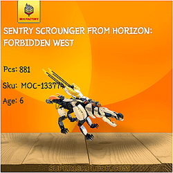MOC Factory 133774 Sentry Scrounger from Horizon: Forbidden West