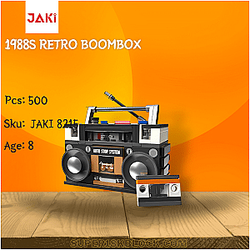 JAKI 8215 1988S Retro Boombox