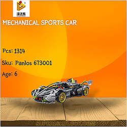 PANLOSBRICK 673001 Mechanical Sports Car