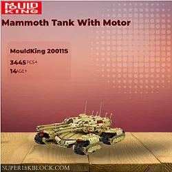 MOULD KING 20011S Mammoth Tank With Motor