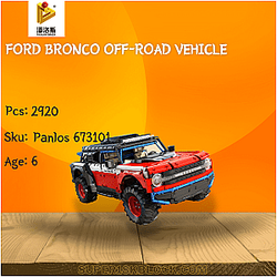 PANLOSBRICK 673101 Ford Bronco Off-road Vehicle