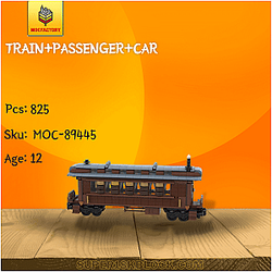 MOC Factory 89445 Train Passenger Car