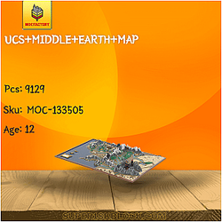 MOC Factory 133505 UCS Middle Earth Map