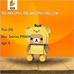 PANLOSBRICK 890004 Rilakkuma: Rilakkuma-Yellow