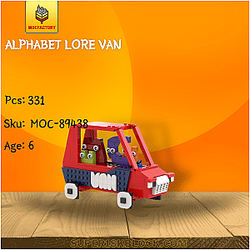 MOC Factory 89438 Alphabet Lore VAN