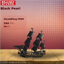 MOULD KING 13199 Black Pearl