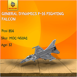 MOC Factory 45041 General Dynamics F-16 Fighting Falcon