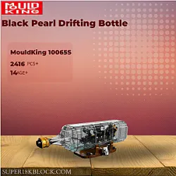 MOULD KING 10065S Black Pearl Drifting Bottle