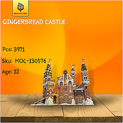 MOC Factory 130576 Gingerbread Castle