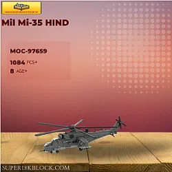 MOC Factory 97659 Mil Mi-35 HIND
