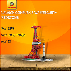 MOC Factory 97680 Launch Complex 5 w/ Mercury-Redstone