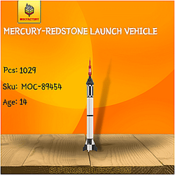 MOC Factory 89454 Mercury-Redstone Launch Vehicle