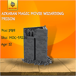 MOC Factory 59226 Azkaban Magic Movie Wizarding Prison