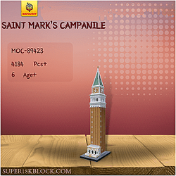 MOC Factory 89423 Saint Mark's Campanile