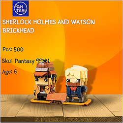 Pantasy 99101 Sherlock Holmes and Watson Brickhead