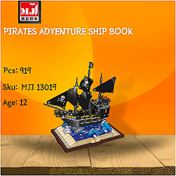 MJ 13019 Pirates Adyenture Ship Book