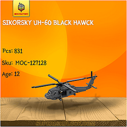 MOC Factory 127128 Sikorsky UH-60 Black Hawck