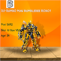 K-Box V5007 DJ-Rambo Man Bumblebee Robot