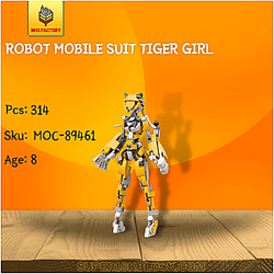 MOC Factory 89461 Robot Mobile Suit Tiger Girl