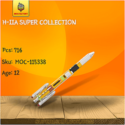 MOC Factory 115338 H-IIA Super Collection
