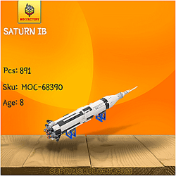 MOC Factory 68390 Saturn IB
