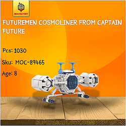 MOC Factory 89465 Futuremen Cosmoliner from Captain Future
