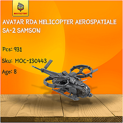 MOC Factory 130443 Avatar RDA Helicopter Aerospatiale SA-2 Samson