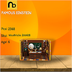 NiceBricks 200618 Famous Einstein