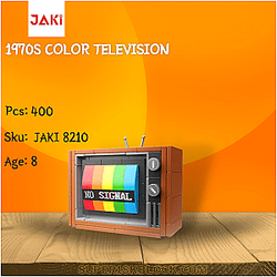 JAKI 8210 1970S Color Television