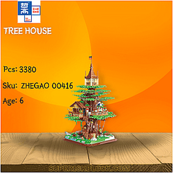 ZHEGAO 00416 Tree House