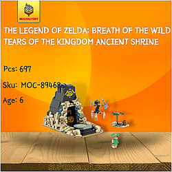 MOC Factory 89468 The Legend of Zelda: Breath of the Wild Tears of the Kingdom Ancient Shrine