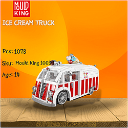 MOULD KING 10039 Ice Cream Truck