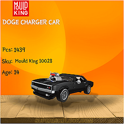 MOULD KING 10028 Doge Charger Car