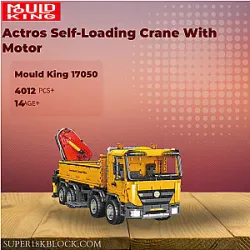 MOULD KING 17050 Actros Self-Loading Crane With Motor