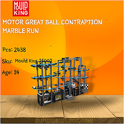 MOULD KING 26002 Motor Great Ball Contraption Marble Run