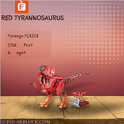 Forange FC6201 Red Tyrannosaurus
