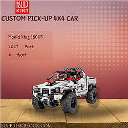 MOULD KING 18005 Custom Pick-Up 4X4 Car