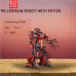 MOULD KING 15038 MK Crimson Robot With Motor
