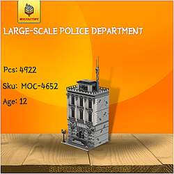MOC Factory 4652 Large-Scale Police Department