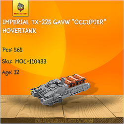 MOC Factory 110433 Imperial TX-225 GAVw "Occupier" Hovertank