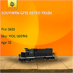 MOC Factory 105945 Southern GP15 Retro Train