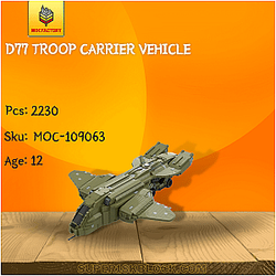 MOC Factory 109063 D77 Troop Carrier Vehicle