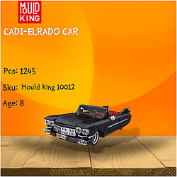 MOULD KING 10012 Cadi-Elrado Car