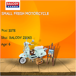 BALODY 21063 Small Fresh Motorcycle