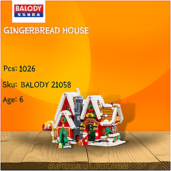 BALODY 21058 Gingerbread House